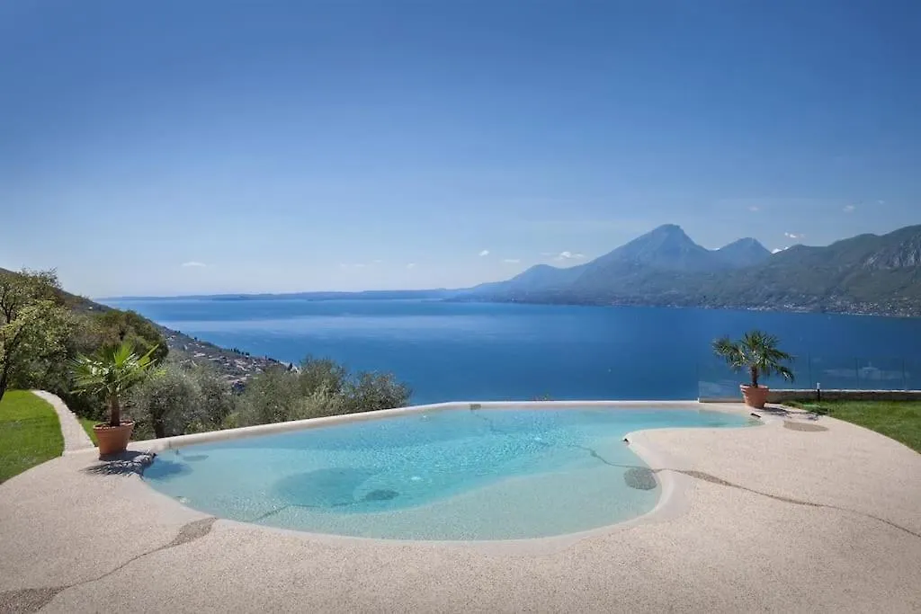 Villa Divina - Apt Divina Con Piscina E Vista Lago Castelletto Di Brenzone