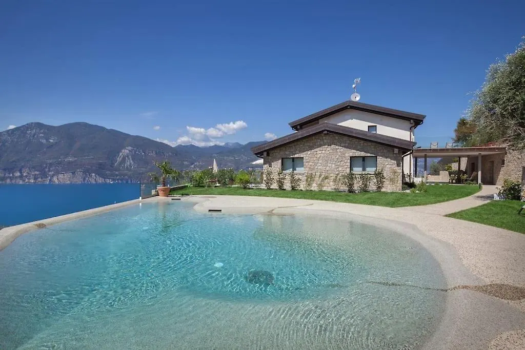 Villa Divina - Apt Divina Con Piscina E Vista Lago Castelletto Di Brenzone Ιταλία