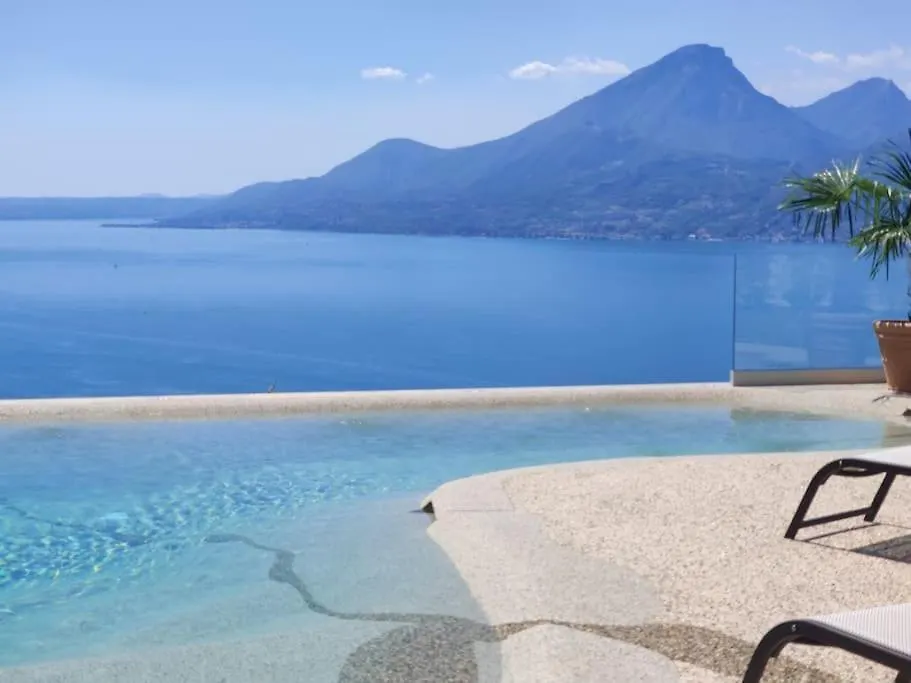 Apartment Villa Divina - Apt Divina Con Piscina E Vista Lago Castelletto Di Brenzone