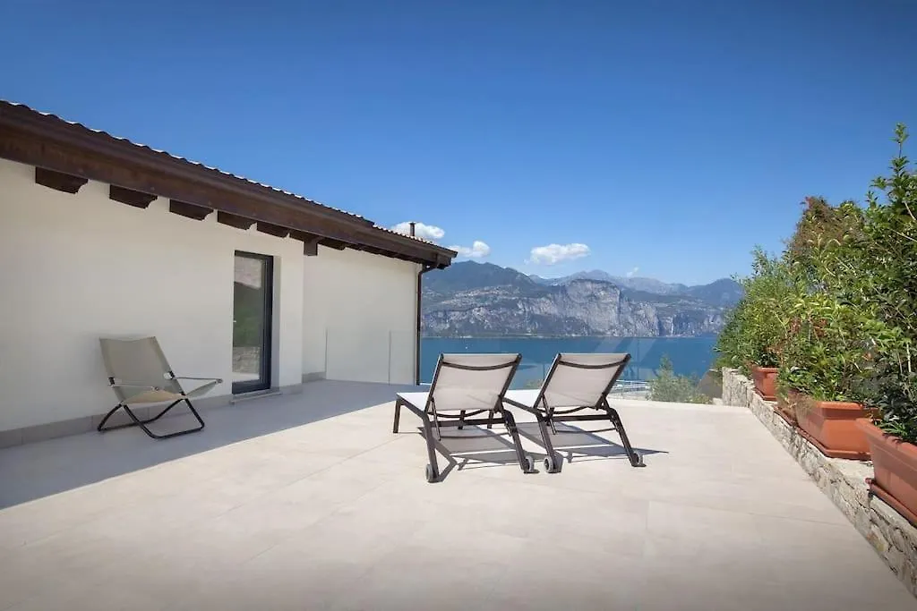 Apartment Villa Divina - Apt Divina Con Piscina E Vista Lago Castelletto Di Brenzone